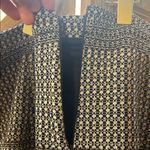 Banana Republic Dark Blue and White Textured Skirt Photo 3