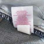 No Boundaries NoBo Juniors SZ 5 A-Line Mini Jean Skirt Mid-Rise Frayed Hem Stretch Dark Wash Photo 5