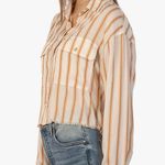 Kut From The Kloth Collete Button Up Long Sleeved Shirt Photo 12