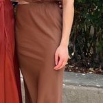 Midi Dress Brown Photo 0