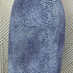 J. McLaughlin  Blue Speckle Dot Printed Pencil Skirt‎ Size US 6 Photo 0
