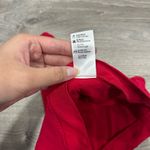 l*space NEW L* Red Bitsy Cut High Waist Bikini Bottom Photo 4