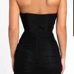Heiress Beverly Hills Black Plunge Corset Dress Size XXS Photo 2
