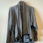 Lululemon Gray Coast Snap Button Wrap/Cardigan size 6 in gray Photo 2