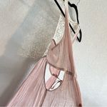 Aakaa  Pink Bohemian Coverup Size Medium Photo 4