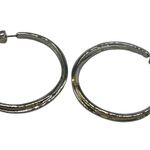 NEW REAL SIMPLE RS silver and gold fashion hoop earrings Photo 15