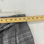 Divided  Plaid Tie Waist Pocket Shorts Size 4 Gray Photo 3