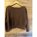 Urban Outfitters Ninth Hall Sweatshirt Size Medium Brown Acid Washed Vintage look Grunge Street Photo 5