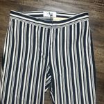 La Ligne New York Stripe Kick Flare Pant NEW Black Size 8 Photo 3