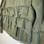 International concepts INC Green Ruffled Jacket Photo 5