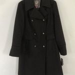 Vince Camuto NWT  Double Breasted Black Wool Winter Coat Photo 3