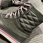 Crocs Womens 7 US AllCast Waterproof Duck Boot Snow Weather Black Purple Gray Photo 3