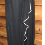 Black Pink Long Corset Gown Dress Black Size 8 Photo 2