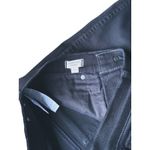 Madewell  10” High Rise Skinny Jeans Size 28 Black Denim Edgy Quiet Luxury Goth Photo 4