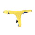 SOLE EAST🦎 Rincon Reversible Strappy Brazilian Bikini Bottoms L NEW Blue Size L Photo 2