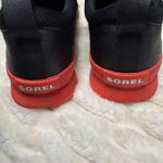 Sorel OutN About Waterproof Black Red Accent Puffy Lace Up Sneakers Shoes Size 9 Photo 8