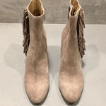 Diane Von Furstenberg  Forti Suede Fringe Bootie DVF Photo 6