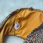 Seafolly  Animal Print Convertible Bikini Top Halter NWOT Photo 2