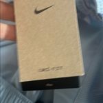 Light Gray Athletic Shorts with Black Trim Blue Size 1X Photo 5