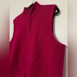 Eddie Bauer  XL Red Wool Blend Zip Vest Winter Layering Outdoor Style‎ Photo 1