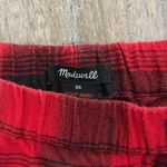 Madewell  Buffalo check red and black long sleeve flannel PJ set XS Photo 10
