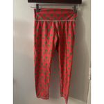 Tepuy Activewear Palm Tree Pink & Green Leggings XS Coconut Girl Athleisure Boho Photo 1