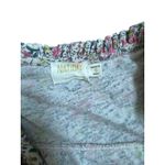 Nation Ltd Claudine Yoked Tee Superbloom Floral Long Sleeve Puff Sleeve Size S Photo 4