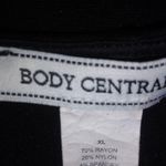 Body Central  XL Black Skater Mini Dress Plus Funeral Photo 4