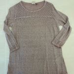 Women's Knit Sweater with Lace Detail Photo 0