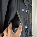 Free People Military Peacoat Jacket Womens 10 Blue Utility Y2K Academia Indie Photo 6