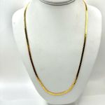 Napier vintage gold tone flat chain necklace Photo 2
