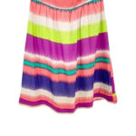 Shoshanna ANTHROPOLOGIE Silk  Serrapi Strapless Striped Ruffle Mini Dress Size 4 Photo 4