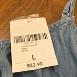 Forever 21 Light  NWT Blue Denim Romper size L Photo 2