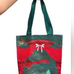 Bath & Body Works MERRY CHRISTMAS Red & Green Shopper Tote Bag Large Size Photo 4