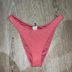 Forever 21 NWT Dusty Pink High Leg Bikini Bottoms Photo 2