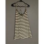Derek Heart Green White Stripe Rope Tank Top Size 2X Photo 1