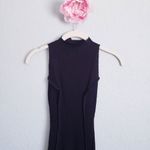 Naked Wardrobe  Black Snatched & Sexy Sleeveless Minidress Photo 3