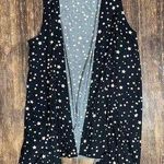 Acting Pro  black white stars sleeveless vest size MEDIUM Photo 0