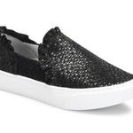 Nurse Mates  by Sofft Farrah ruffle black leather slip on sneakers size 8.5‎ Photo 0