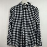 J.Crew  Size S Gingham Classic Button Down Shirt in Boy Fit Shirt B9491 Navy Photo 2