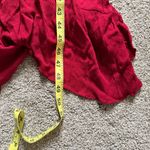 Altar'd State NWT Altar’d State Midi Ruffle Dress in Burgundy Red Size XS Holiday Party Guest Photo 14