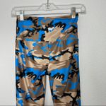 Gold Sheep NWOT  Brown and Blue Camo Leggings size S Photo 5