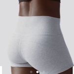 Born Primitive Born  grey & white striped booty shorts Photo 1