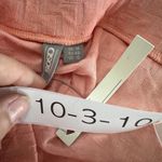 ASOS Mini Skirt Womens US 8 Pink Textured Zip Front Ring Pull Modern Stretchy Photo 2