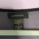 Vintage Gadzooks Size M Black Mesh Beaded Blouse Witchy Whimsigoth Grunge Size M Photo 1