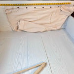 Oak Fort Shirt Women Large Cream Oversized Cotton Gauze Lagenlook Boho Oatmeal White Photo 5