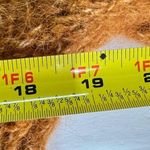 H&M  burnt orange wool alpaca distressed cropped fitted sweater pullover fall L Photo 5