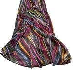 Michael Costello  x REVOLVE Atienne High Low Maxi Dress w/ Train in Multi Size M Photo 4