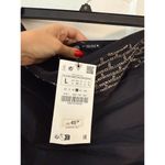 ZARA  BEADED STRAPLESS POPLIN TOP Size Large NWT Photo 5