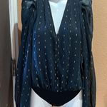 Leith blue and gold bodysuit Photo 2